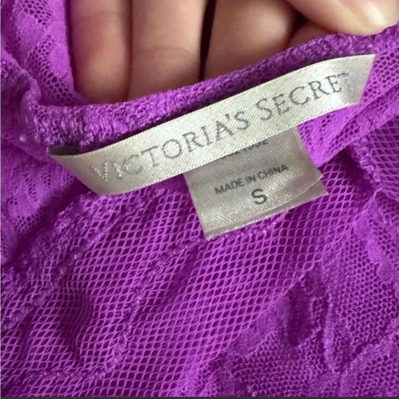 Victoria's Secret Vibrant lace Purple Mini Dress - Picture 4 of 4